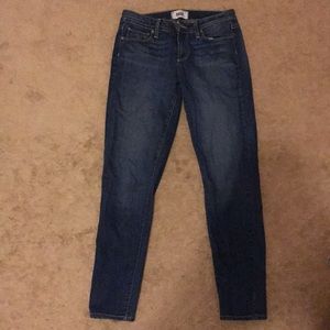 PAIGE Verdugo Ankle Dark Wash Jeans